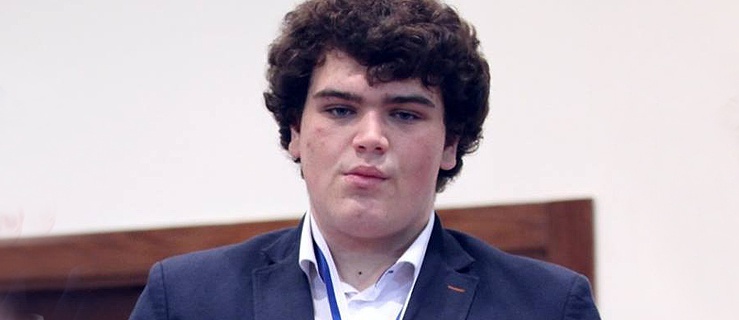 Elblążanin Igor Janik – podwójny wicemistrz świata juniorów w szachach – spotkał się z prezydentem Elbląga