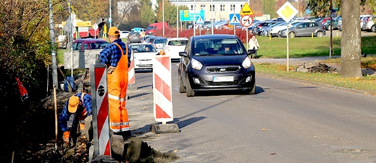 Elbląg. Remontują ulicę Kościuszki. Utrudnienia w ruchu