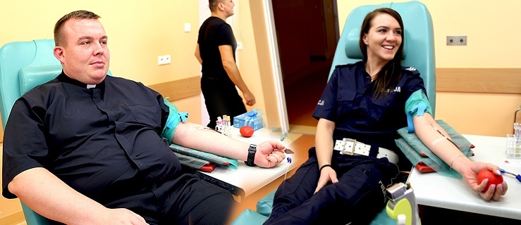 Krew oddali dzisiaj policjanci, strażacy oraz... (+ zdjęcia)