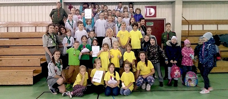 Turniej zuchowy „Moja Niepodległa” w SP nr 8 w Elblągu