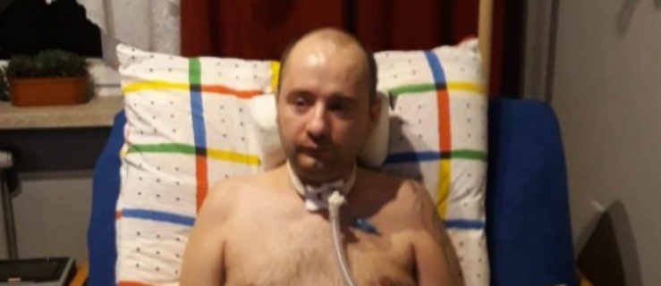 Elbląg. Pomóżmy Krzyśkowi. Potrzebny wózek z respiratorem 