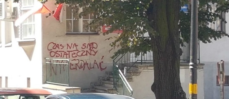 Elbląg. Zakończyła się sprawa wulgarnych napisów 