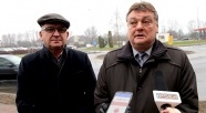 Prezydent Elbląga oficjalnie otworzył kolejne rondo (+ zdjęcia)