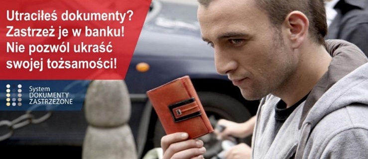 Elbląg. Utraciłeś dokumenty? Zastrzeż je w banku! 