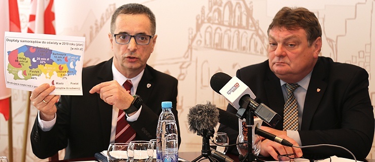 Senator RP Jerzy Wcisła i prezydent Elbląga Witold Wróblewski