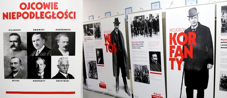 Wystawa „Ojcowie Niepodległości” w Szkole Podstawowej nr 21 (+ zdjęcia)