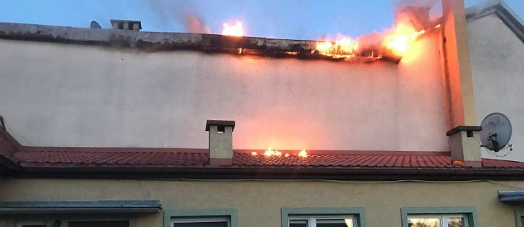 Elbląg. Pożar domu na Dębowej 