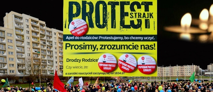 Światełko dla edukacji. W ten sposób możesz wesprzeć postulaty nauczycieli