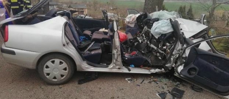 Pijany spowodował wypadek. Zginął pasażer