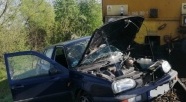 Gmina Braniewo. Dwie ranne osoby w szpitalu. Wypadek na przejeździe kolejowym