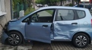 Braniewo. Honda uderzyła w budynek