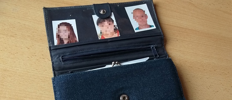 Znaleziono portfel z pieniędzmi!