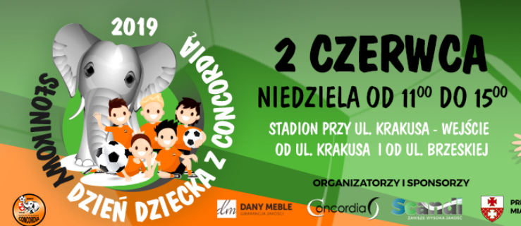 Piłkarskie atrakcje i mnóstwo zabawy. Słonikowy Dzień Dziecka z Concordią