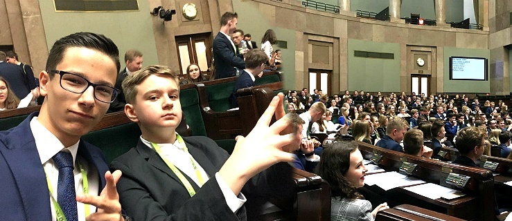 Od lewej: Mikołaj Miernik i Kacper Frąszczak