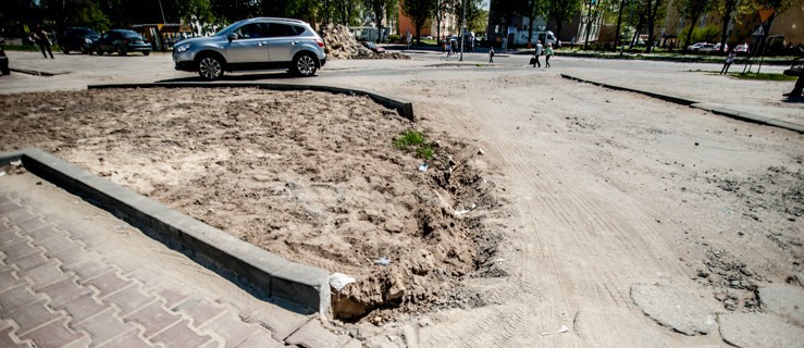 Daj nam znać. Stanął remont parkingu przy ul. Nowowiejskiej
