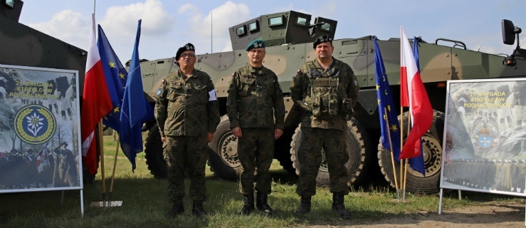 „Przyjęcie” Brygady Strzelców Podhalańskich 