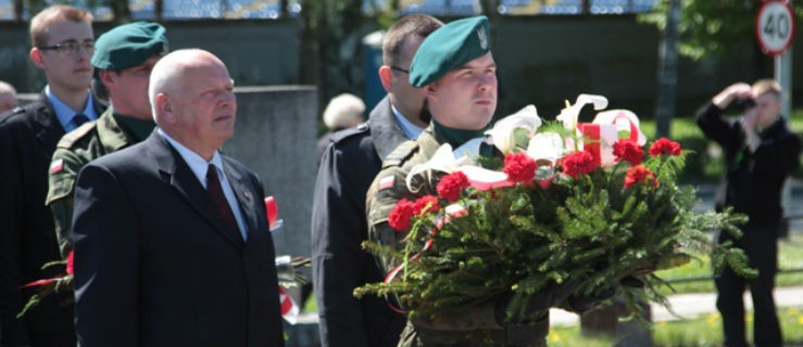 Uroczystości upamiętniające 68. rocznicę zakończenia wojny oraz wyzwolenia obozu koncentracyjnego