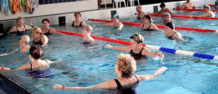 Letnie zajęcia Aqua Fitness na Dolince