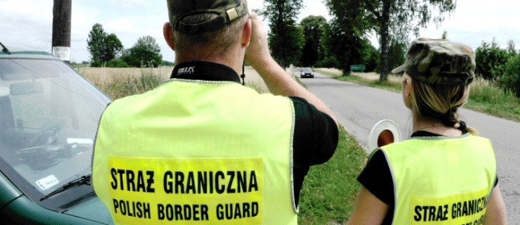 Pijany rowerzysta zatrzymany przez Straż Graniczną