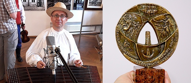 Piotr Krupski na antenie Polskiego Radia / Baszta - główna nagroda Festiwalu Kapel i Śpiewaków Ludowych w Kazimierzu Dolnym