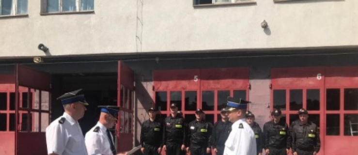 Elbląg. Nominacje u strażaków