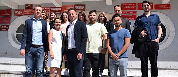 Niemieccy studenci informatyki w Elblągu