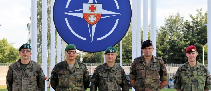 Elbląg. Przyjechali dowódcy grupy bojowej stacjonującej na Litwie