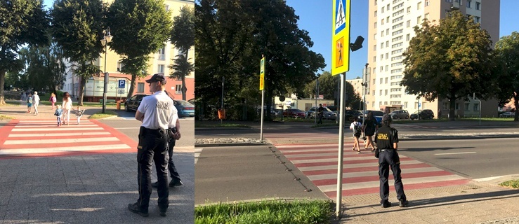 Straż miejska i policja dbają o bezpieczną drogę do szkoły