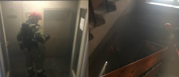Elbląg. Pożar w piwnicy trzech instytucji   