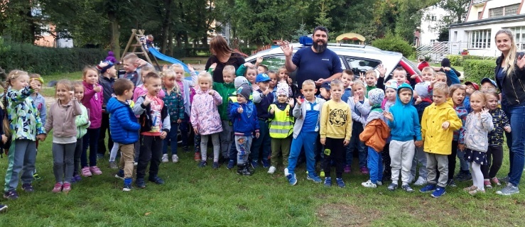 Elbląg: Policjanci w przedszkolach