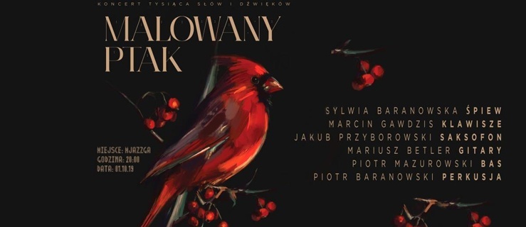 Malowany Ptak. Koncert Sylwii Baranowskiej z zespołem