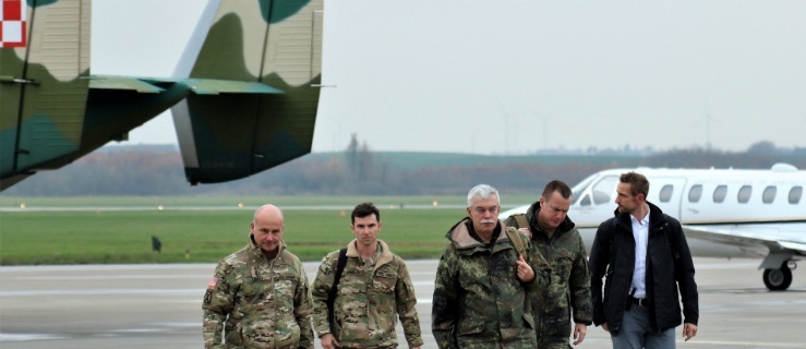 Przedstawiciele Bundeswehry i U.S. Army w Elblągu 