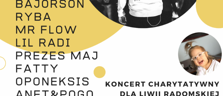 Przyjdź na koncert. Pomóż czteroletniej Liwii