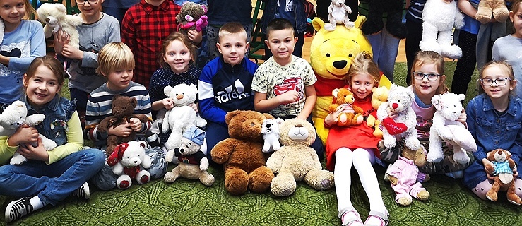 Światowy Dzień Misia w SP nr 21 w Elblągu, 25 listopada 2019 r.