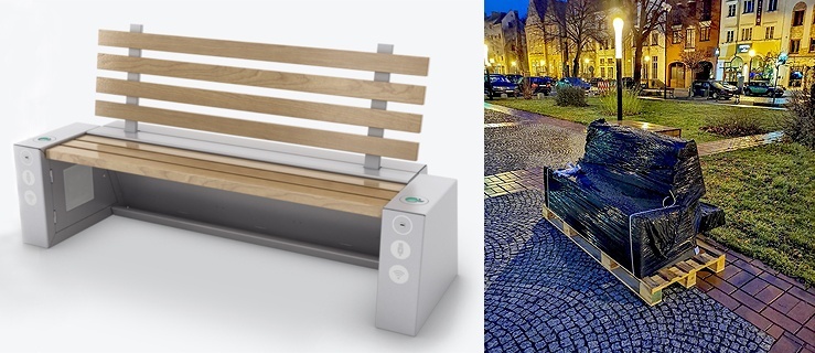 Na Starym Mieście w Elblągu wkrótce staną dwie ławki solarne