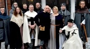 Ślub Iwony i Krzysztofa – członków Elbląskiego Bractwa Historycznego (+ zdjęcia)