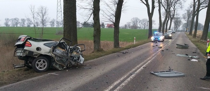Dwie osoby zginęły na drodze wojewódzkiej 