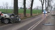 Dwie osoby zginęły na drodze wojewódzkiej