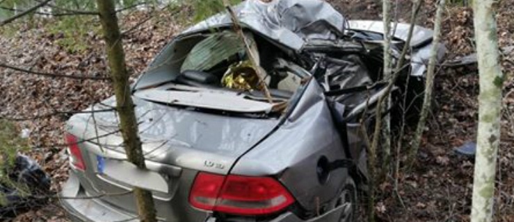 Tragiczny wypadek. Zginął kierowca na drodze wojewódzkiej 