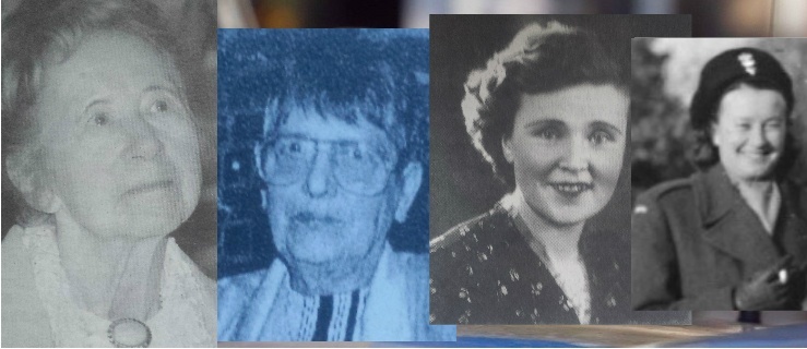 Na zdjęciu od lewej Helena Sobieska-Clar, Irena Byszewska, Melania Litwińska i Halina Lubomirska