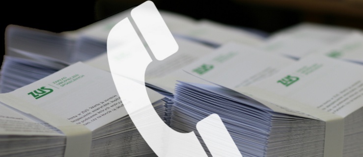 Kontakt telefoniczny z ZUS – nowe linie tematyczne  
