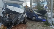 Zderzenie dwóch samochodów