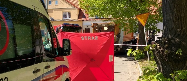 Elbląg. Śmiertelny wypadek na ulicy Cichej