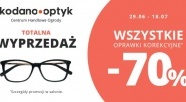 70% rabatu na WSZYSTKIE oprawki w KODANO Optyk!