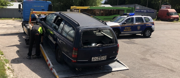 Wraki na elbląskich ulicach