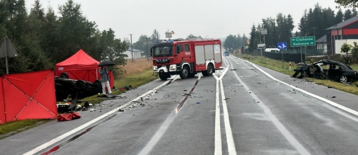 Krajowa siódemka. Dwóch kierowców nie żyje, cztery osoby ranne