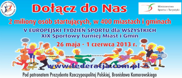 V Europejski Tydzień Sportu dla Wszystkich