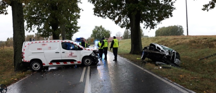 Pasłęk: Śmiertelny wypadek na drodze wojewódzkiej