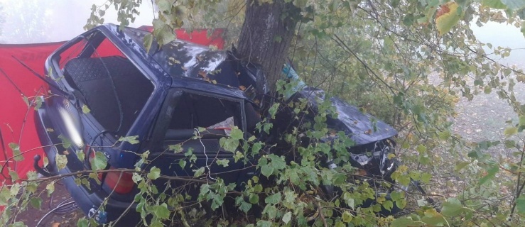 Młody kierowca zginął na miejscu 
