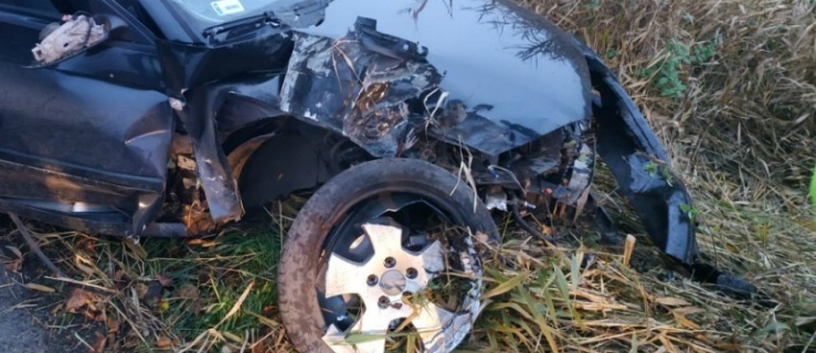 Wypadek drogowy. Kobieta i dziecko w szpitalu 